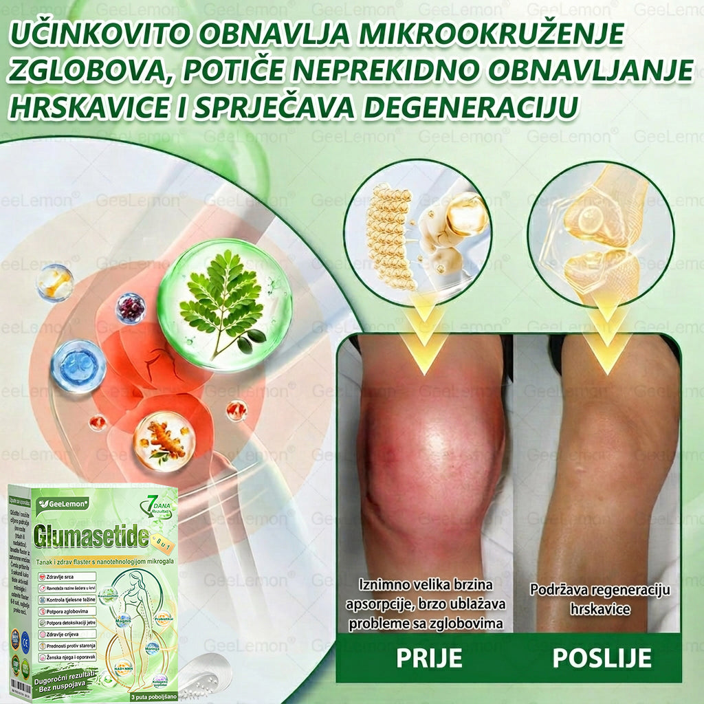Službena certifikacija🍧 Tisuće zadovoljnih korisnika u Hrvatskoj🔥𝐆𝐞𝑒𝐿𝑒𝐦𝐨𝐧® 𝐆𝐥𝐮𝐦𝐚𝐬𝐞𝐭𝐢𝐝𝐞 8 IN 1" TANAK I ZDRAV MIKROIGLICNI FLASTER S NANOPARTIKLAMA (Samo jednom dnevno, vidljive promjene za 7 dana)  ✅