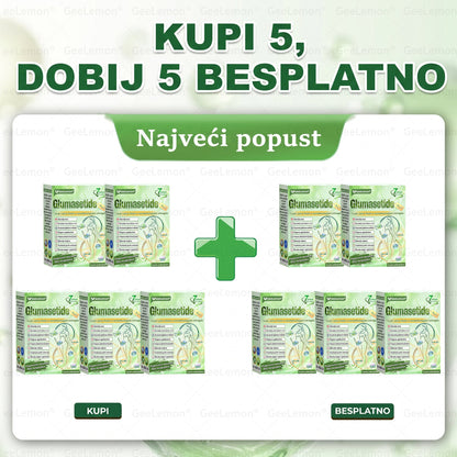 Službena certifikacija🍧 Tisuće zadovoljnih korisnika u Hrvatskoj🔥𝐆𝐞𝑒𝐿𝑒𝐦𝐨𝐧® 𝐆𝐥𝐮𝐦𝐚𝐬𝐞𝐭𝐢𝐝𝐞 8 IN 1" TANAK I ZDRAV MIKROIGLICNI FLASTER S NANOPARTIKLAMA (Samo jednom dnevno, vidljive promjene za 7 dana)  ✅