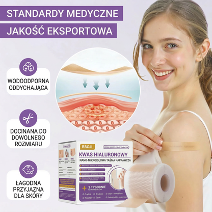 ✅Oficjalny sklep | BBOJI® kwas hialuronowy nano-mikroigłowa taśma naprawcza 🏥(leczenie starych i nowych blizn, redukcja blizn pooperacyjnych, rozstępów, bliznowców, trądziku, oparzeń, brodawek, zmian skórnych oraz żylaków)